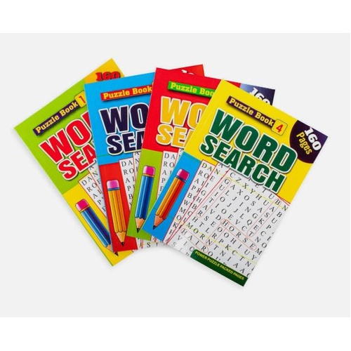 Word Search 160 Pages Puzzle Book 2