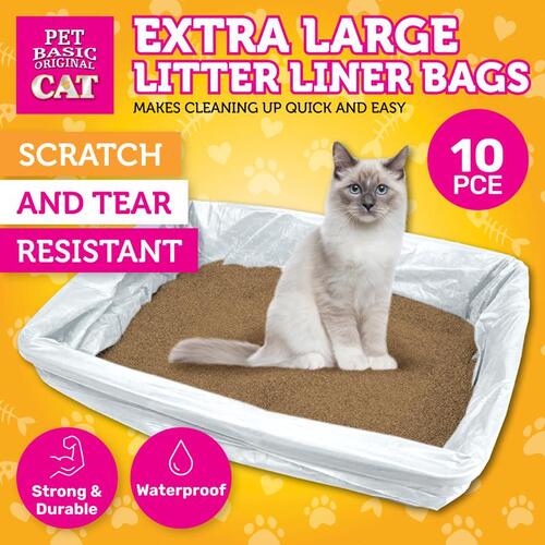 Cat Litter Liner Bags  Extra Large 10pc