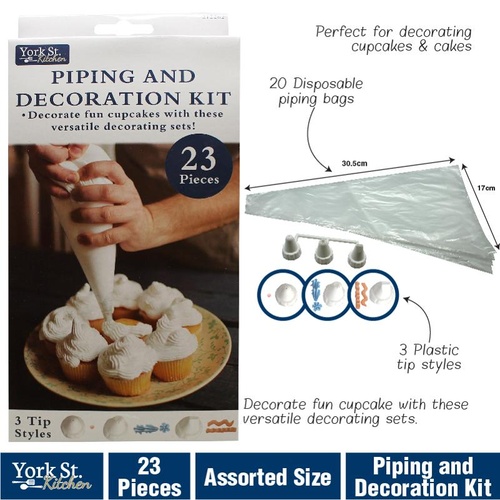 Piping and Decoration Kit 23pc