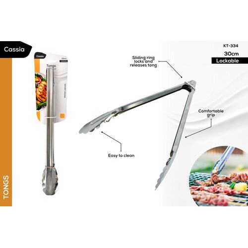 Stainless Steel Tong 30cm