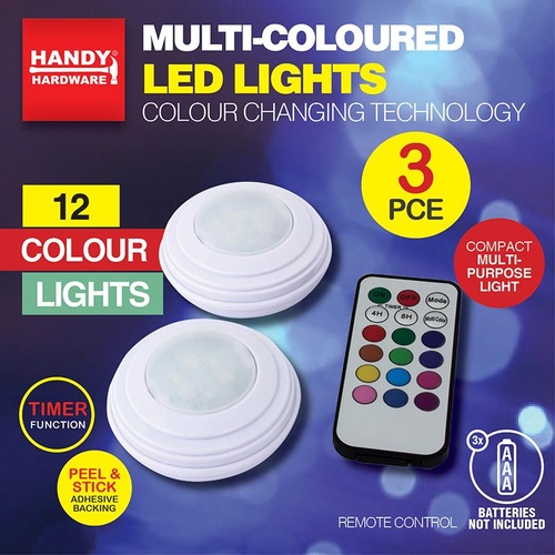 Colour Changing LED Light With Remote Control