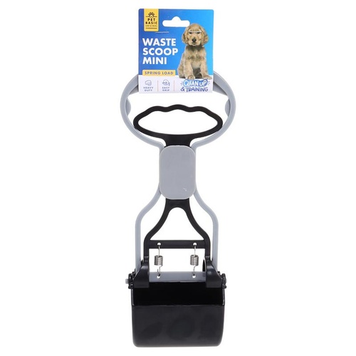 Dog Poop Scooper Grey 28cm x 11cm