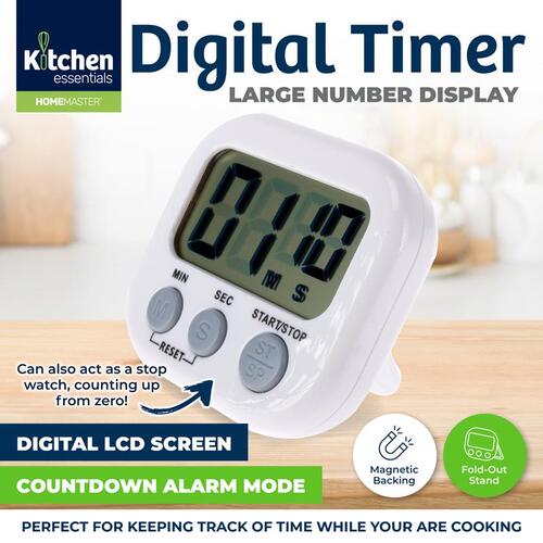 Digital Kitchen Timer 7cm x 6.5cm