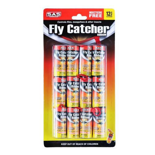 Fly Catcher Trap 3.8cm x 75cm Each 12pk