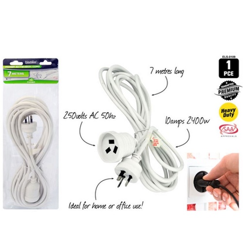 Maxem Power Extension Cord 7.5m