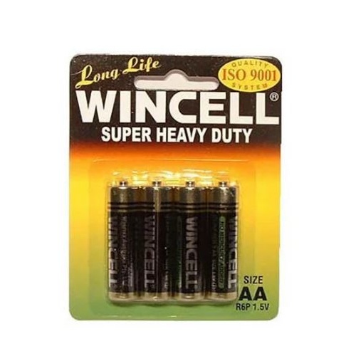Wincell Super Heavy Duty AA 4PK R6P 1.5V