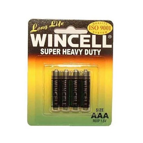 WINCELL Super Heavy Duty AAA 4PK