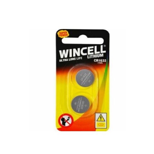 Wincell Lithium CR1632 2pk Batteries