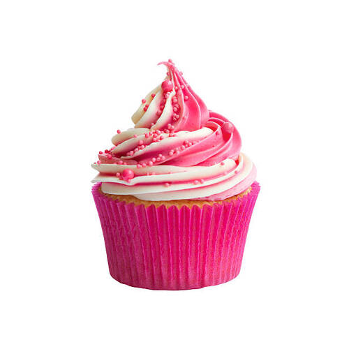 Large Cup Cake Cups 150pc [Colour: Pink]