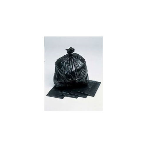 82L Extra Heavy Duty Black Garbage Bag MDPE 50pk