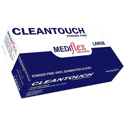 MediFlex Vinyl Powder Free Large Gloves