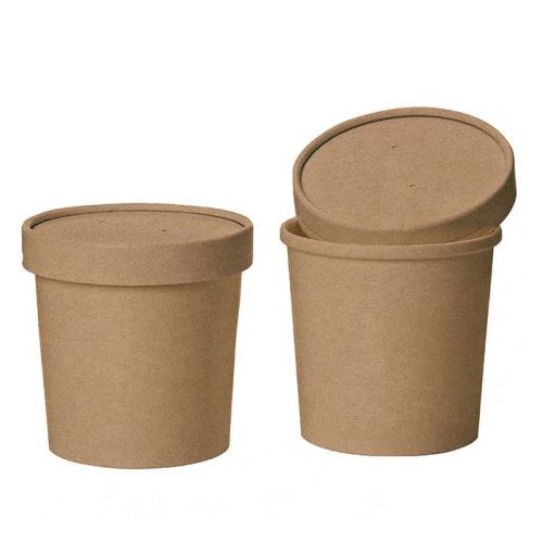 16oz Hot/Cold Food Container and Lid Combo 25pk