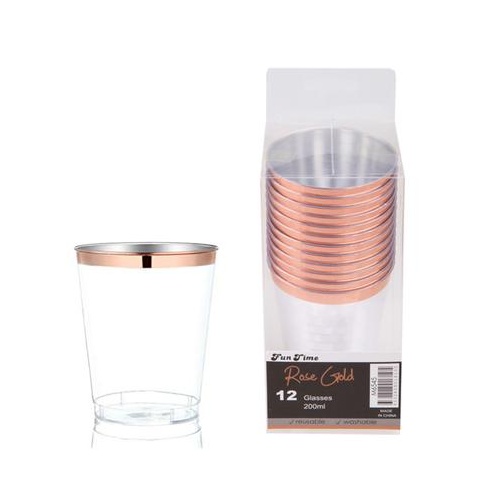 Rose Gold Glasses Pk12