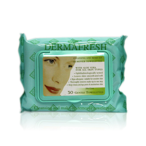 Dermafresh Cleansing and Make-Up Remover Towelettes Aloe Vera 30pk