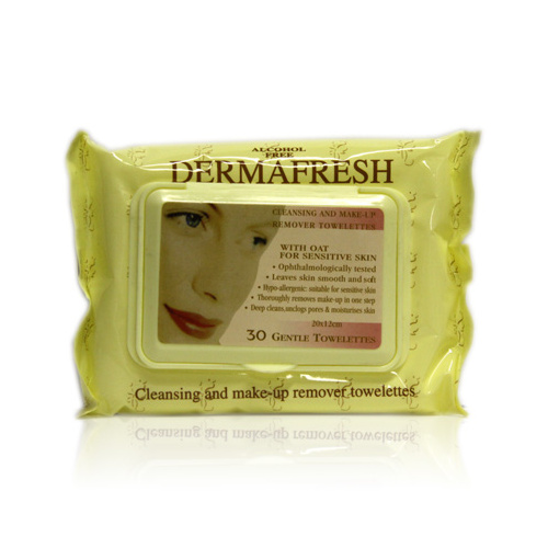 Dermafresh Cleansing and Make-Up Remover Towelettes Oat 30pk