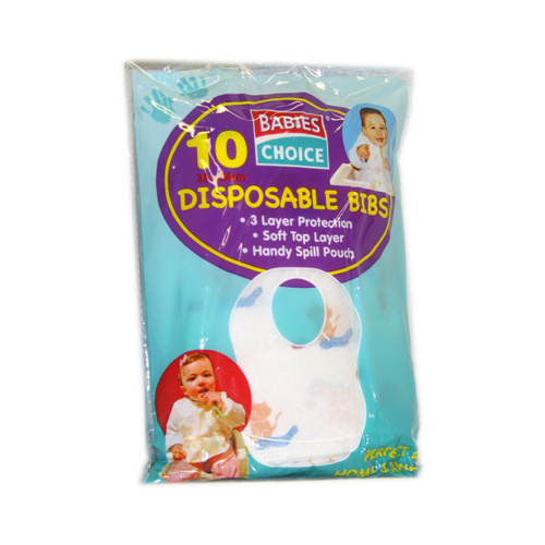 Babies Choice Disposable Bibs 10pk