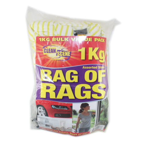 Clean Scene Bag Of Rags 1kg