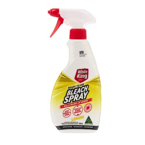 White King Bleach Spray Lemon 500ml