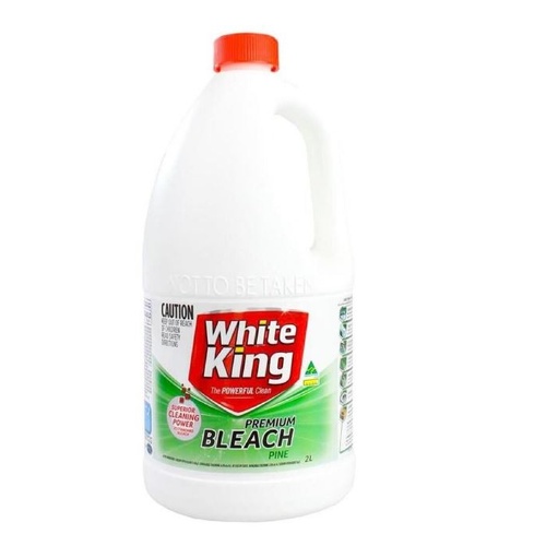 White King 2L Premium Bleach Pine Kitchen/Bathroom Toilet Cleaning Liquid