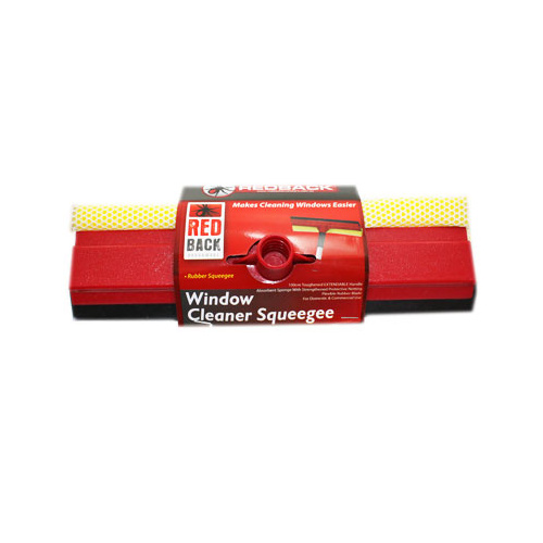 Red Back Window Cleaner Squeegee