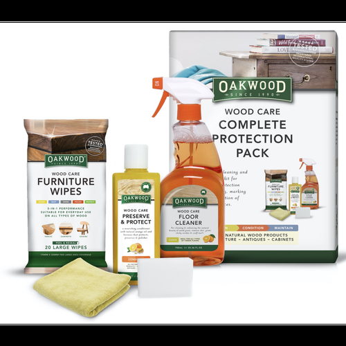 Oakwood Wood Care Complete Protection Kit (5pcs Set)