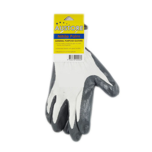 Austore Nitrile Palm General Purpose Gloves Size 7