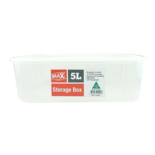 Max 5L Storage Container with Lid