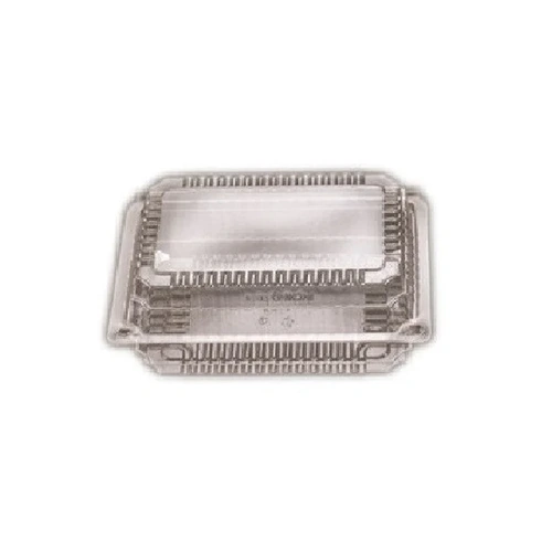 SP4 Super Clear Rectangular Hinged Lid 100PK
