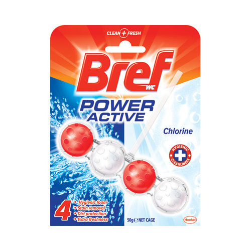 Bref Power Active Toilet Flush Chlorine 50g