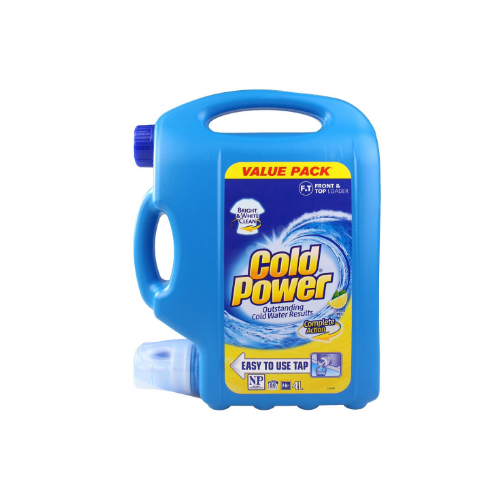 Cold Power Front & Top Laundry Liquid Lemon Fresh 4L