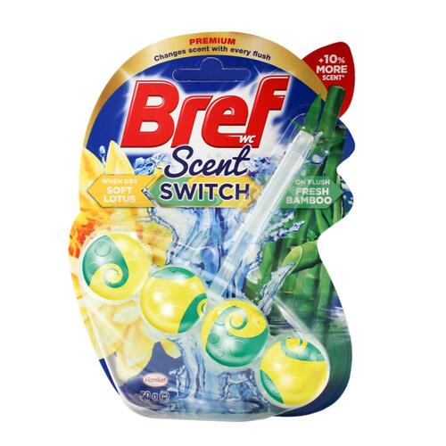  Bref Switch Scent Toilet Cage - Soft Lotus Fresh Bamboo 50g