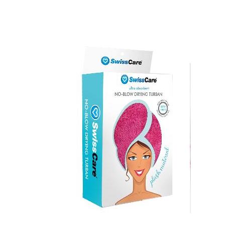 SwissCare Ultra Absorbent No-Blow Drying Hair Turban