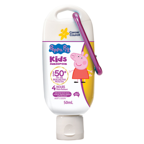 Cancer Council Kids Sunscreen Eziclip SPF50+ 50ml