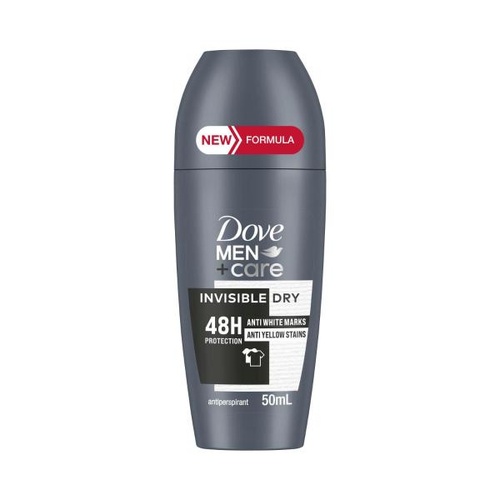 Dove Mens Roll On Deodorant Invisible Dry 50ml