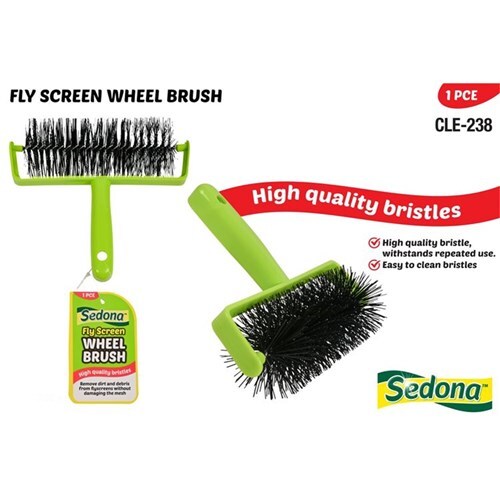 Fly Screen Brush Wheel 13cm 1pk