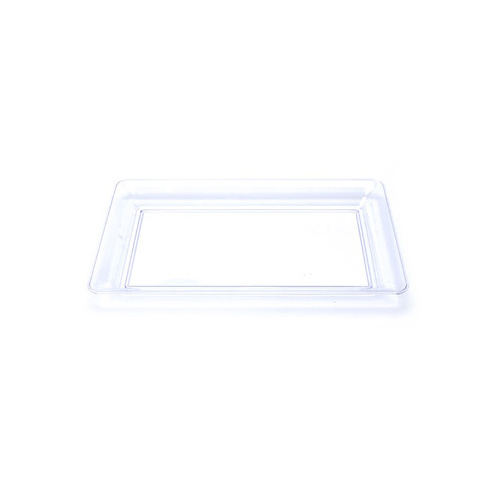 Plastic Rectangle Tray Clear 40cm x 18 x 2cm