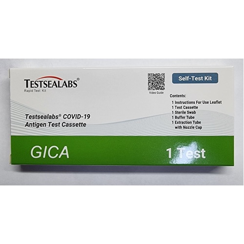 TESTSEALABS Covid-19 Antigen TEST Cassette (RAT)