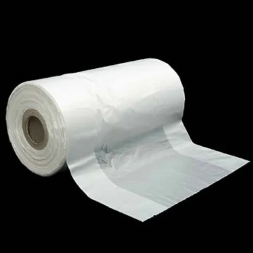 Produce Plastic Roll Bags Clear With Gusset