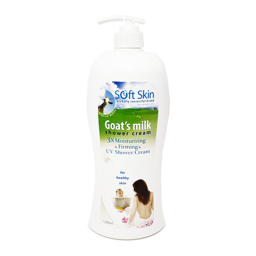Soft Skin Goat's Milk Shower Cream 1.2Lt