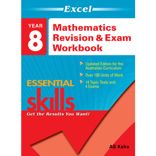 Excel Essential Skills - Maths Revision and Exam Workbook 1 Year 8