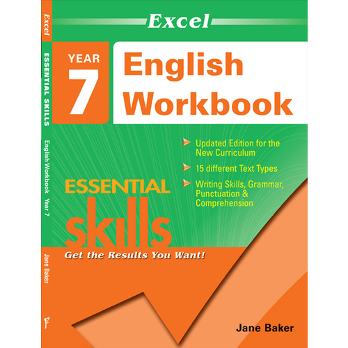 Excel Essential Skills - English Workbook Year 7