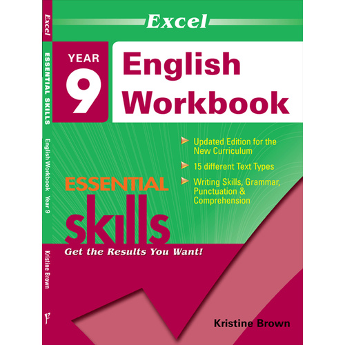 Excel Essential Skills - English Workbook Year 9