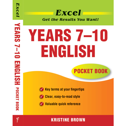 Excel English Years 7-10 Pocket Book