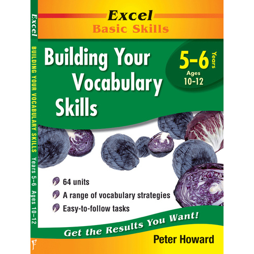 Excel Basic Skills - Building Your Vocabulary Skills Years 5-6