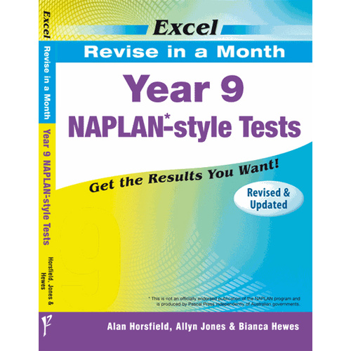 Excel Revise in a Month - Year 9 NAPLAN*-Style Tests