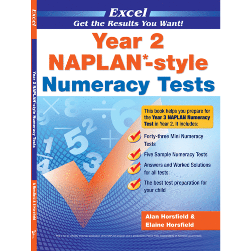 Excel - Year 2 NAPLAN*-Style Numeracy Tests