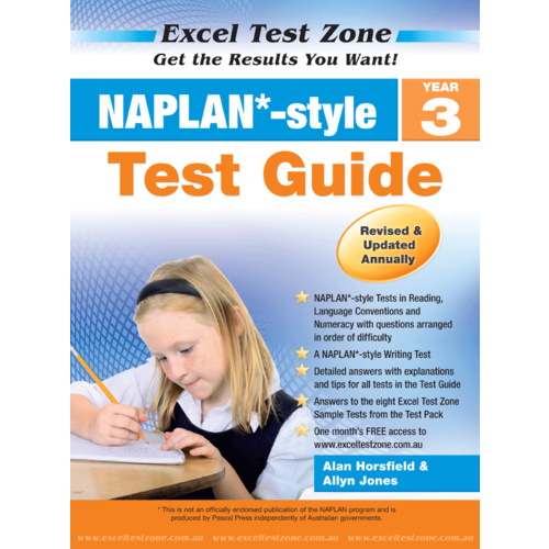 Excel Test Zone NAPLAN*-style Test Pack Year 3	