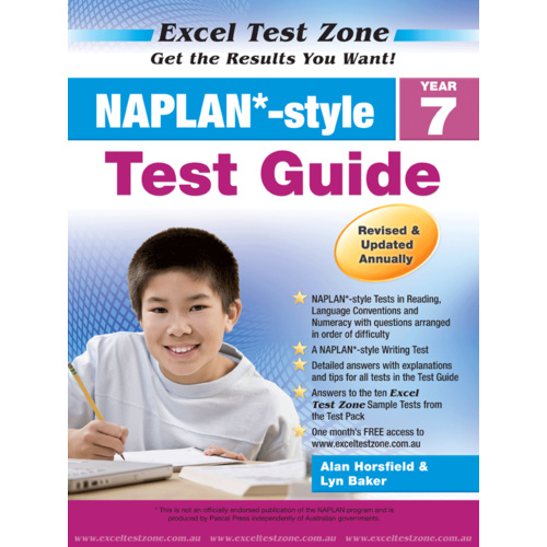 Excel Test Zone NAPLAN*-style Test Pack Year 7	
