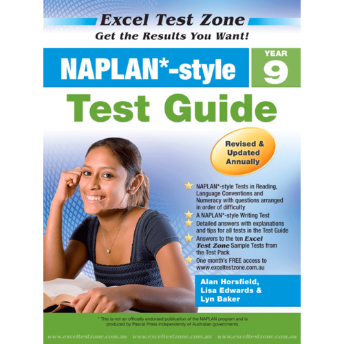 Excel Test Zone NAPLAN*-style Test Pack Year 9	