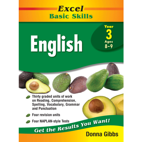 Excel Basic Skills Core Books: English Year 3